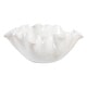 preview thumbnail 4 of 3, Uttermost Ruffle White Bloom Bowl