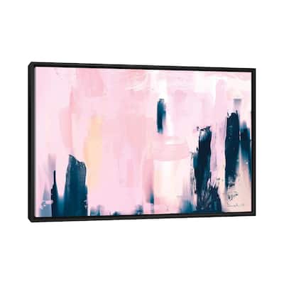 iCanvas "Pink Navy" by Dan Hobday Framed Canvas Print