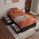 preview thumbnail 49 of 190, Barcelona Panel Platform Bed with Storage Drawers