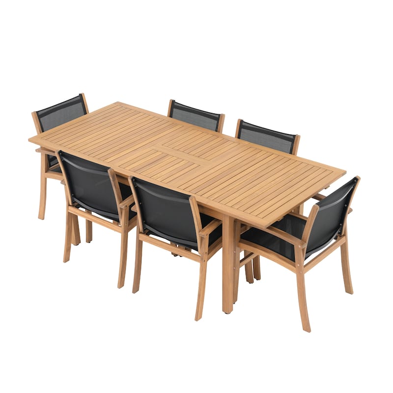 7-Piece Outdoor Patio Garden Dining Set