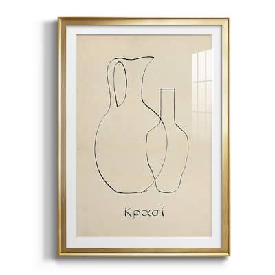 Greek Blessing II Premium Framed Print - Ready to Hang