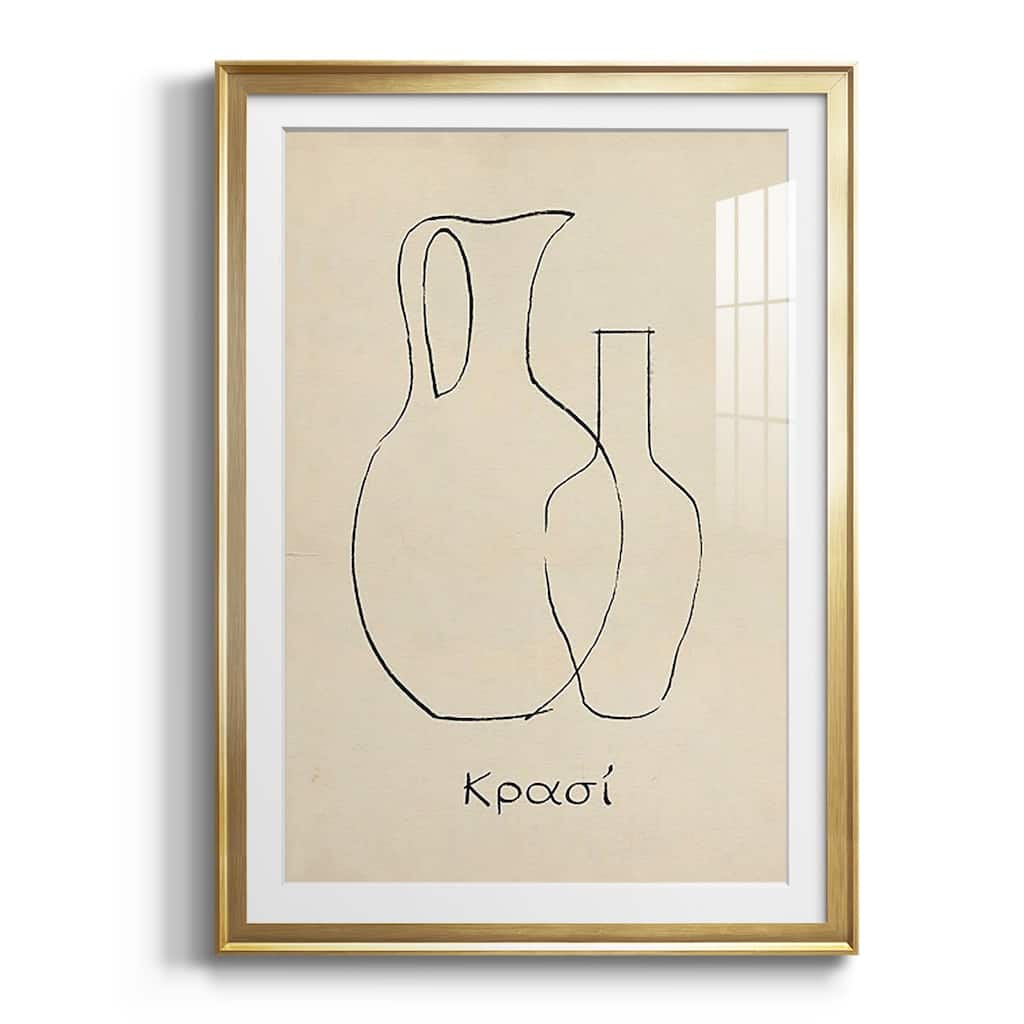 Greek Blessing II Premium Framed Print - Ready to Hang