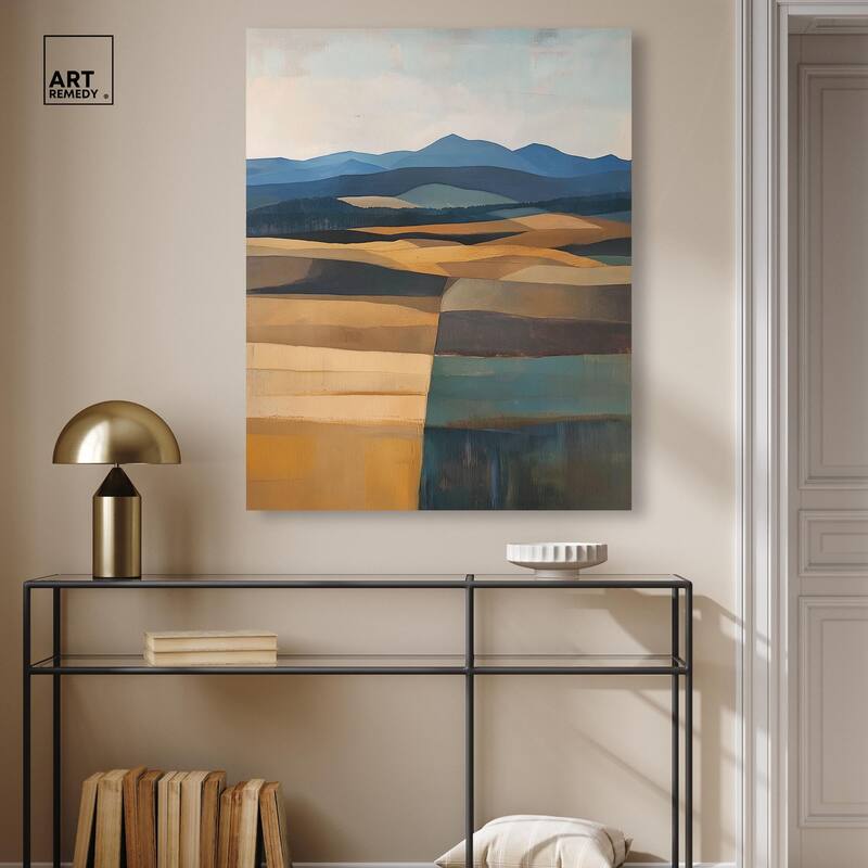 Clash of Shades Canvas by Art Remedy, Gallery Wrapped