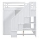 preview thumbnail 17 of 38, Full Size Loft Bed With Built-in Wardrobes,Cabinets And Drawers for Home