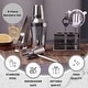 preview thumbnail 17 of 32, Professional Grade Barware Tool Gift Set Bartender Kit Drink Making Tools - Various Sizes Available