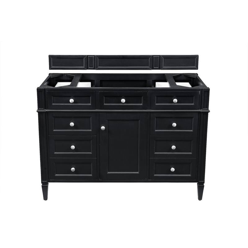 James Martin Vanities 650-V48-M Brittany 48" Free Standing Single - Black Onyx