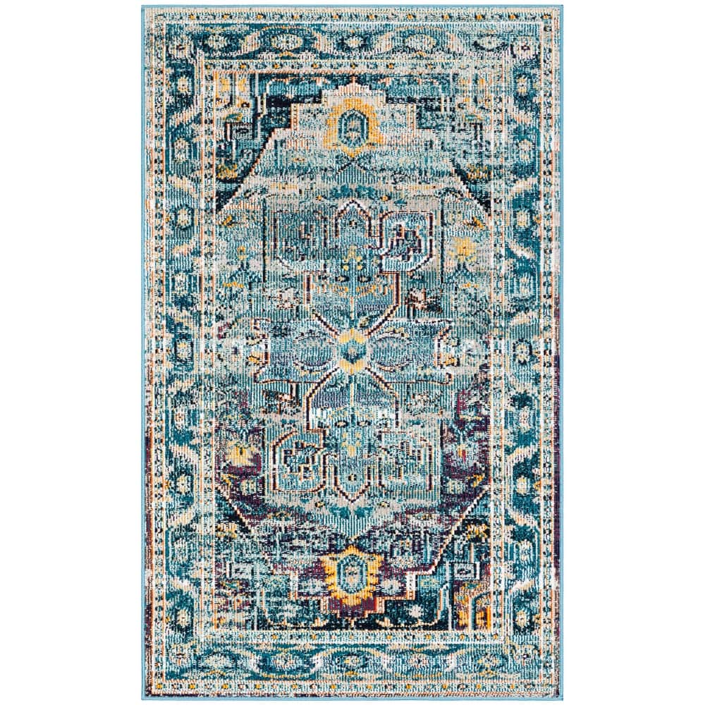 SAFAVIEH Crystal Marsilia Vintage Boho Oriental Rug