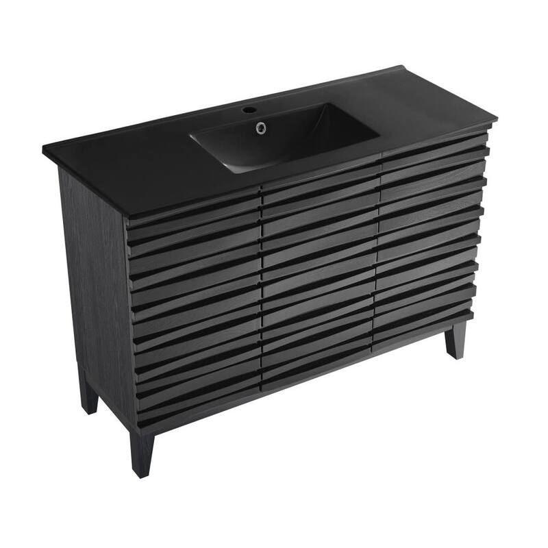 Swiss Madison SM-BV557 Cascade 48" Free Standing Single Basin Vanity