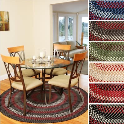 Rhody Rug Mission Hill Indoor/Outdoor Braided Area Rug