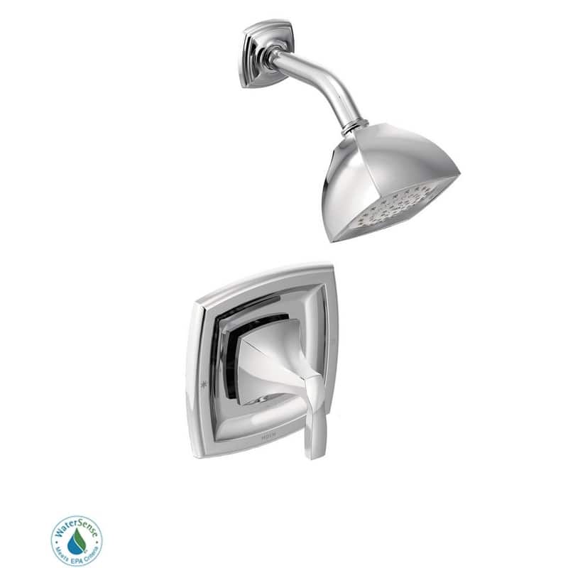 Moen Voss Single Handle Posi-Temp Pressure Balanced Shower Trim with - Chrome