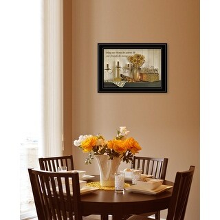 TrendyDecor4U Farmhouse "Our Home" Framed Print Wall Art by Susie Boyer ...