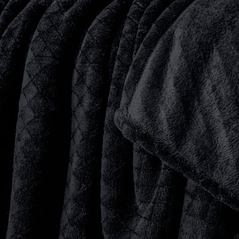 Superior Alaska Quilted Diamond Plush Fleece Blanket For Couch or Bed