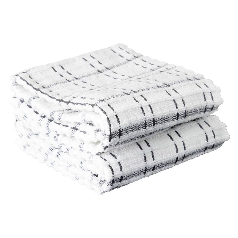 RITZ Royale Check Cotton Kitchen Towels (Set of 2)