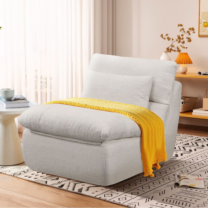 Single Big-Seating Living Room Sofa Set - Beige