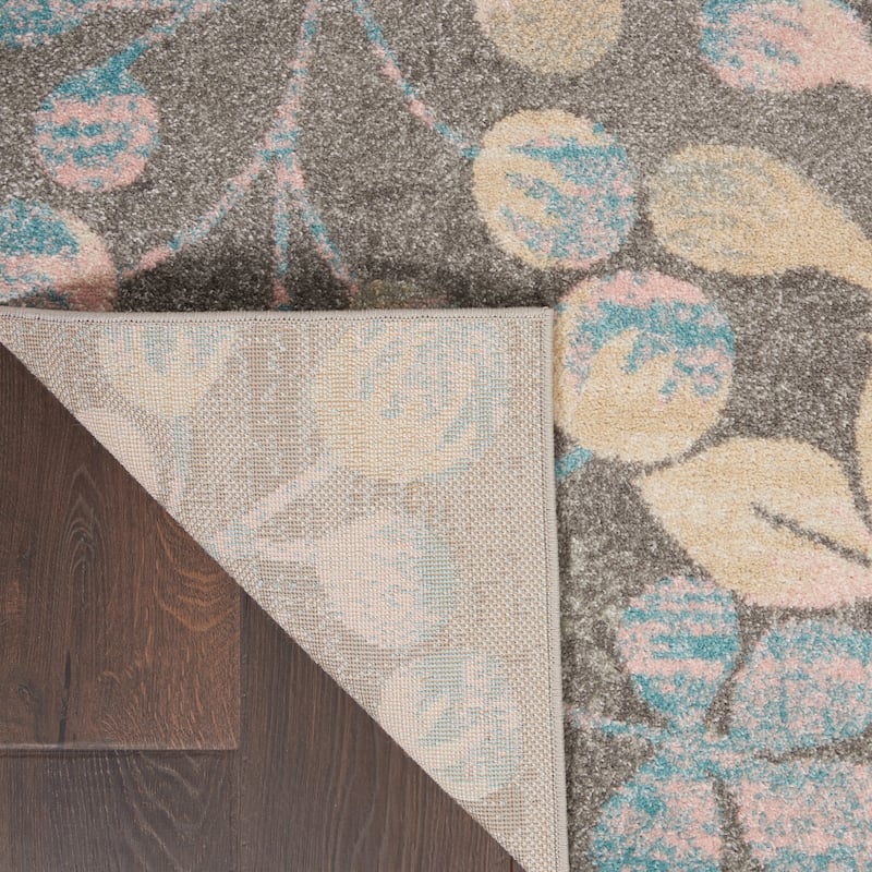 Nourison Tranquil Abstract Floral Leaves Botanical Area Rug