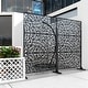 preview thumbnail 43 of 166, Outdoor Privacy Screen with Stand for Patio Garden Metal Fence