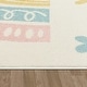 preview thumbnail 9 of 22, Kids Rug with Rainbow and Hearts in Pastel Colors