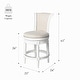 preview thumbnail 30 of 109, Maven Lane 26" Pullman Swivel Counter Height Kitchen Stool