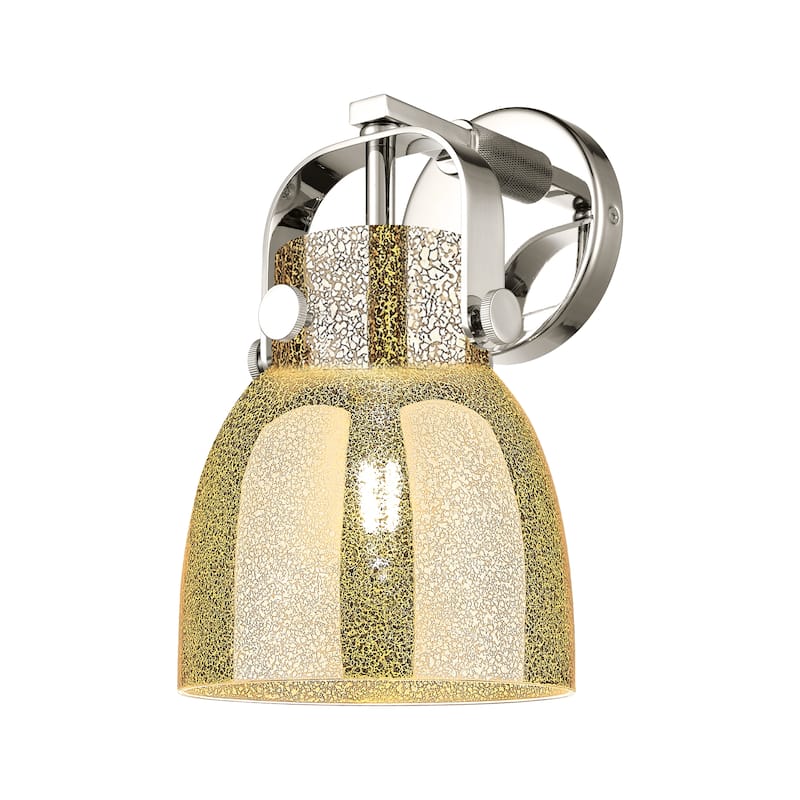 Innovations Lighting Pilaster II Bell - 1 Light 7" Wall-Mounted Sconce