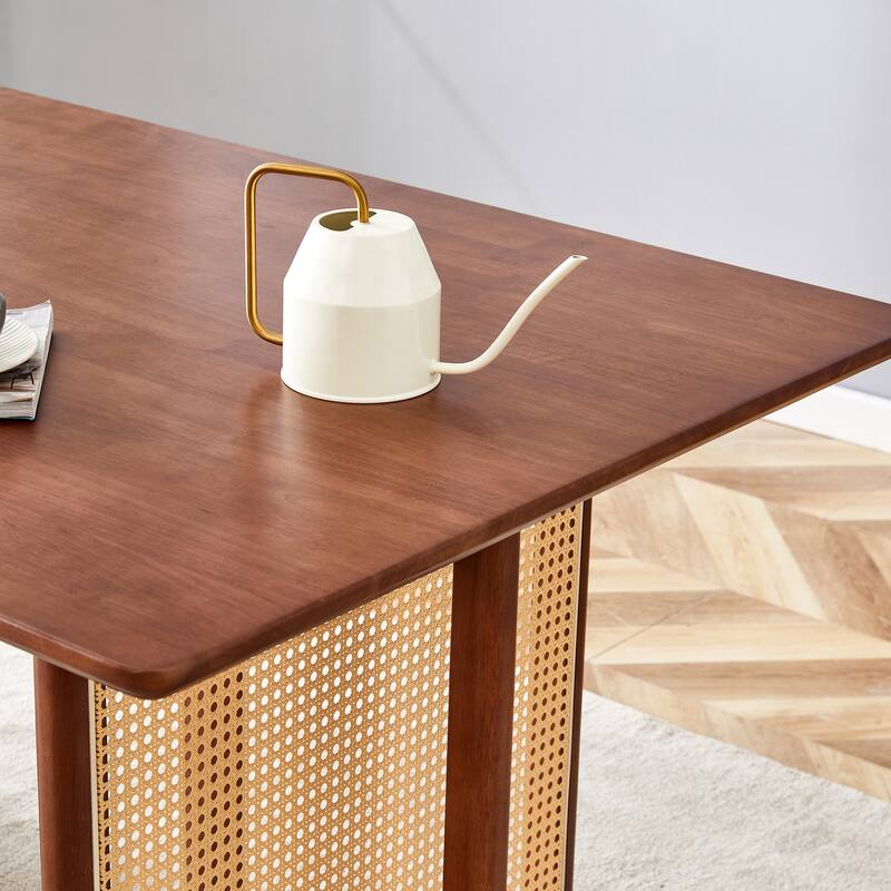 Chinese Country Retro Solid Wood Dining Table