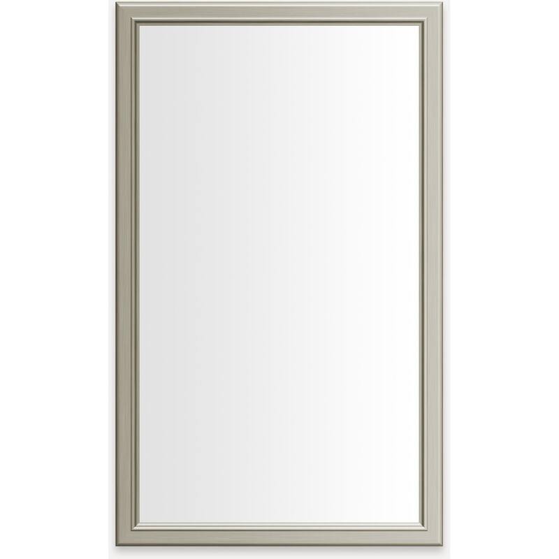 Robern D2C2440D4BMTM Main Line 23-1/4" x 39-3/8" Framed Single Door - Nickel - Nickel Finish