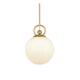 Option Brushed Gold / Glossy Opal Glass