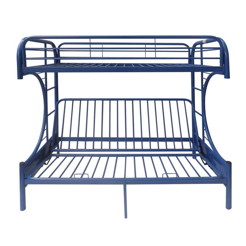 Lunar Twin/Full Bunk Bed with 2 Side Ladders