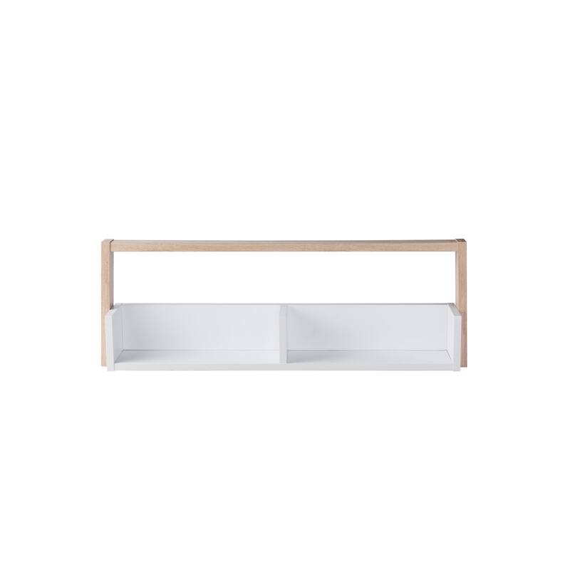 Isabelle Mid-century Modern 2-Shelf Wall-mounted Console by Furniture of America