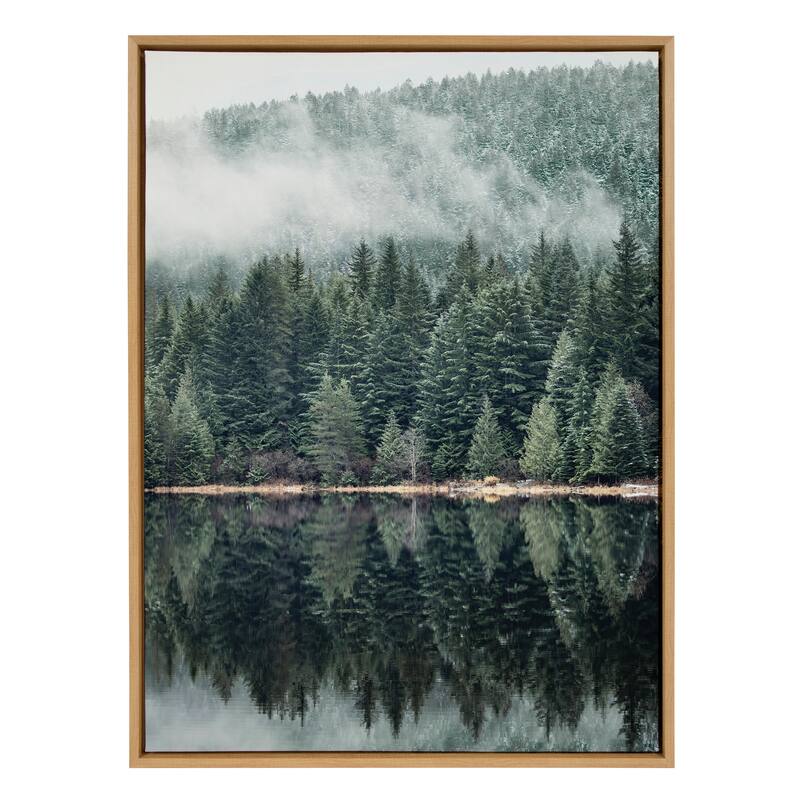 Kate and Laurel Sylvie Misty Forest Canvas by Emiko and Mark Franzen