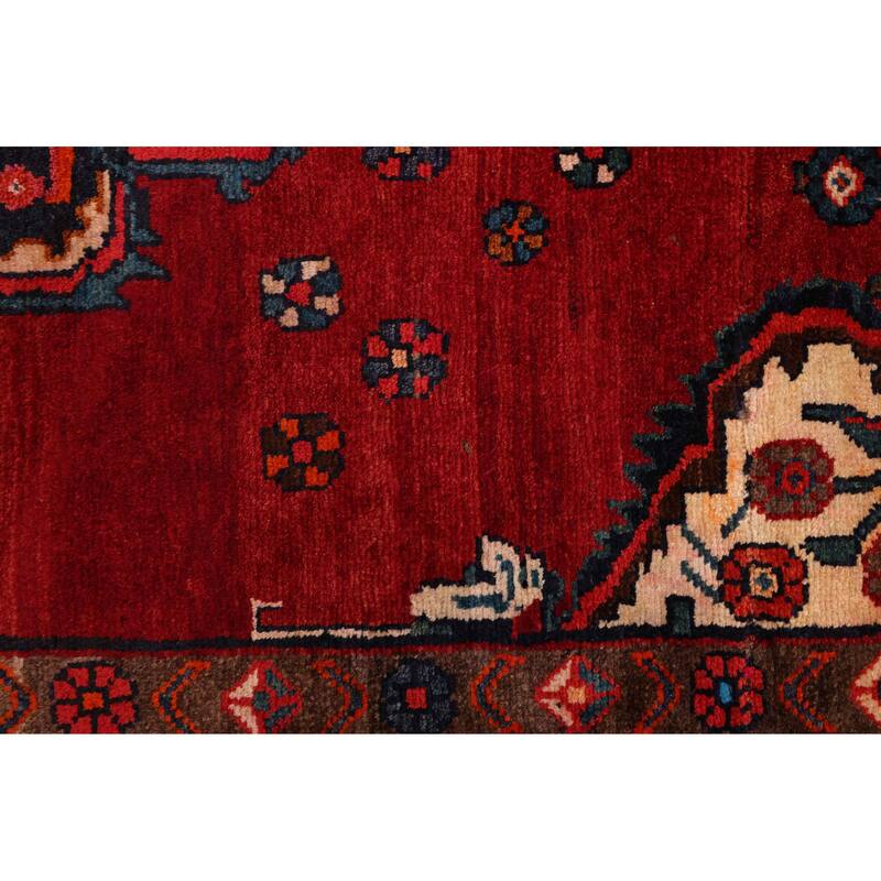 ECARPETGALLERY Hand-knotted Konya Anatolian Red Wool Rug - 7'3 x 12'10