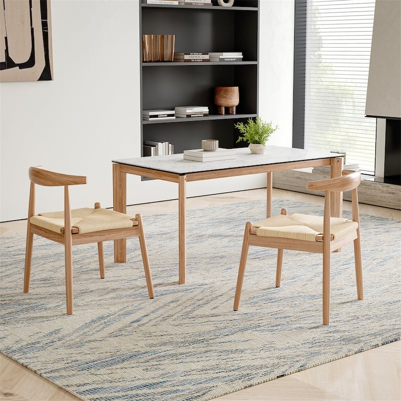Mid-Century Modern Dining Chairs Set of 2