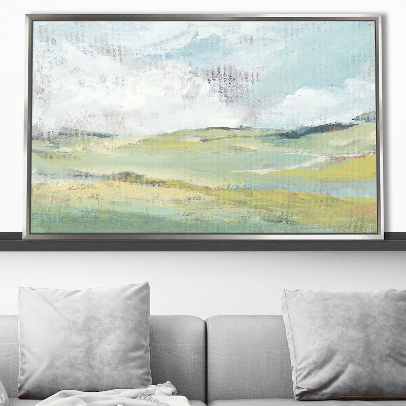 "Country Afternoon" Print on Floating Canvas