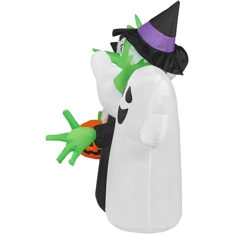 Haunted Hill Farm 10-Ft. Inflatable Boo Sign with Lights