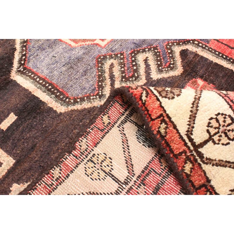 ECARPETGALLERY Hand-knotted Konya Anatolian Black Wool Rug - 4'3 x 6'5