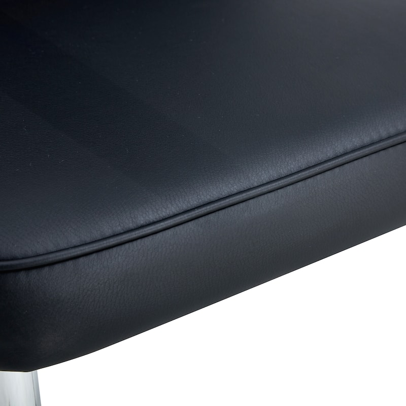 Modern Minimalist Dining Chairs with Comfortable Cushions and Stylish Metal Legs, Ideal for Various Rooms