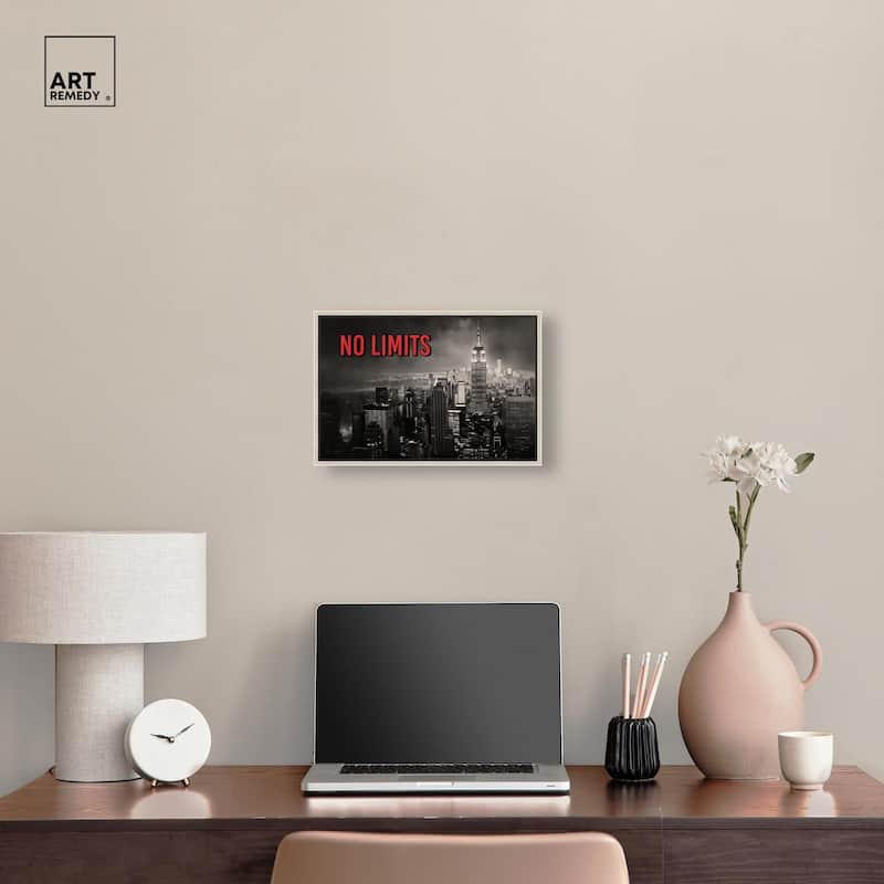 No Limits City Canvas by Art Remedy