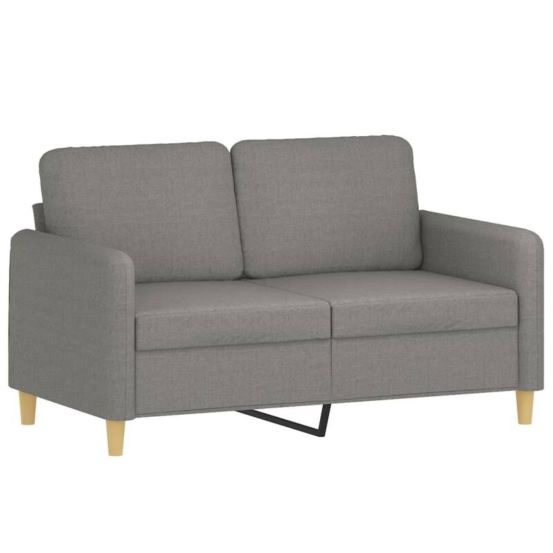 vidaXL Sofa Chair Living Room Accent Upholstered Chair with Armrest Fabric