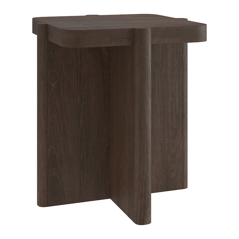 Laguna 20" Wide Square Side Table - 20" Wide - Brown Oak