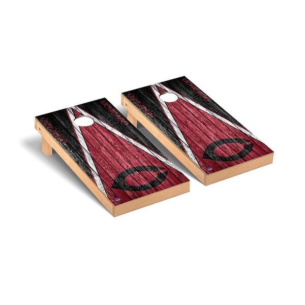 slide 2 of 5, Chicago Maroons 2x4 Pro Cornhole Boards - V9 Include Carrying Case