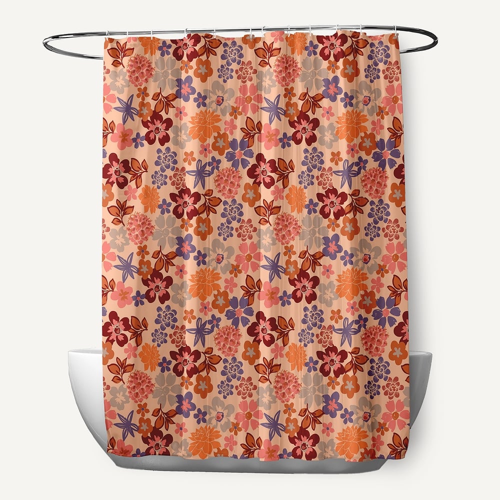 Succulent Garden Shower Curtain