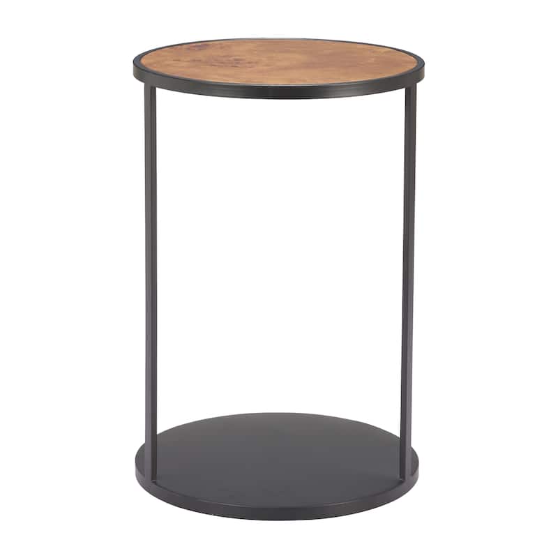 Nodo Side Table Brown & Black