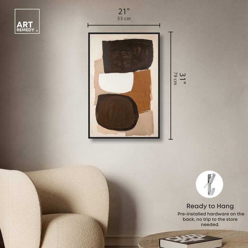 Asymmetrical Balance II Canvas by Art Remedy
