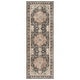 preview thumbnail 123 of 204, Gertmenian Crystal Print Washable Digital Printed Flat Pile Polyester Slip Resistant Area Rug Collection 2' 2" x 6' - Soha Black