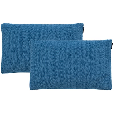 SAFAVIEH Soleil Besa Indoor/ Outdoor 12-inch x 20-inch Throw Pillow (Set of 2)