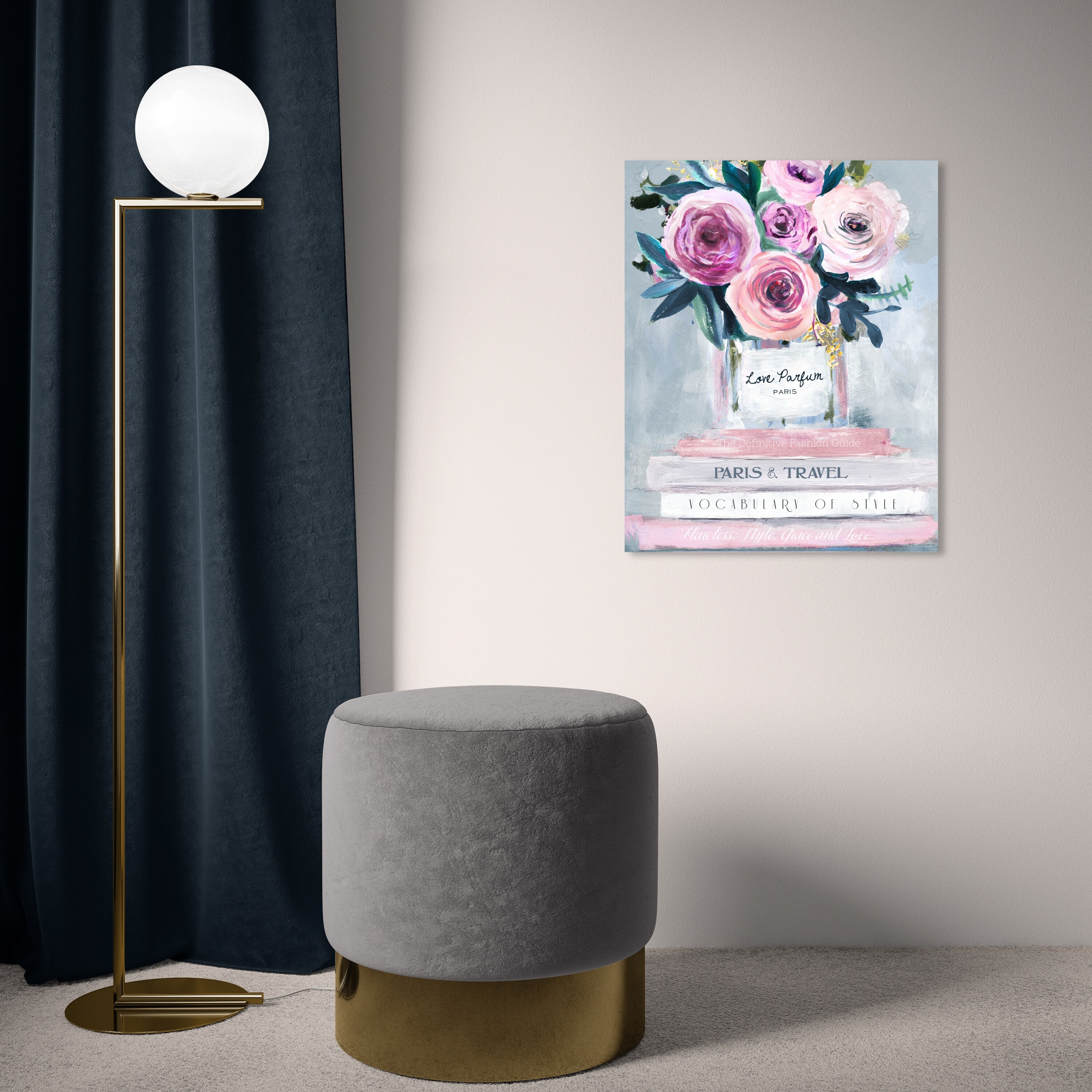 Oliver Gal 'Dream Florale' Floral and Botanical Wall Art Canvas