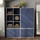 preview thumbnail 90 of 202, DH BASIC Modern Wood Customizable Stackable Storage Organizer - Cube Shelves, Drawer Cabinet, Bookcase with Doors by Denhour