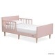 preview thumbnail 1 of 8, Barbie Los Altos Toddler Bed by Evolur Blush Pink