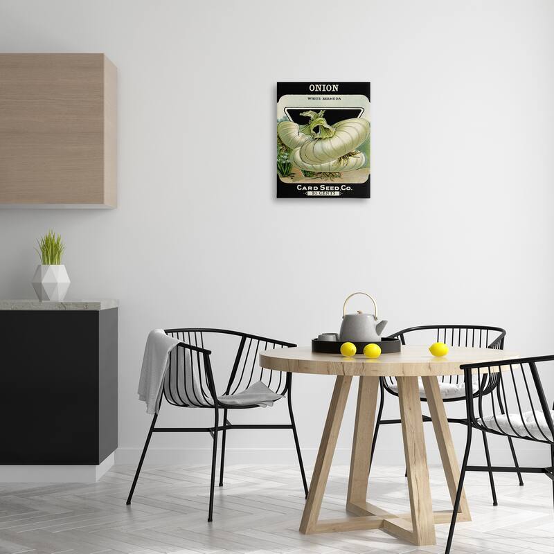Stupell Vintage Garden Onion Canvas Wall Art Design By Lil' Rue