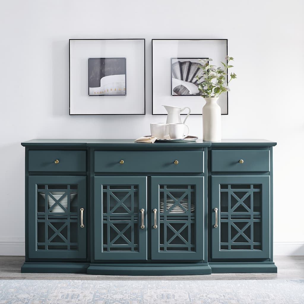 Middlebrook Loches Breakfront Fretwork Buffet