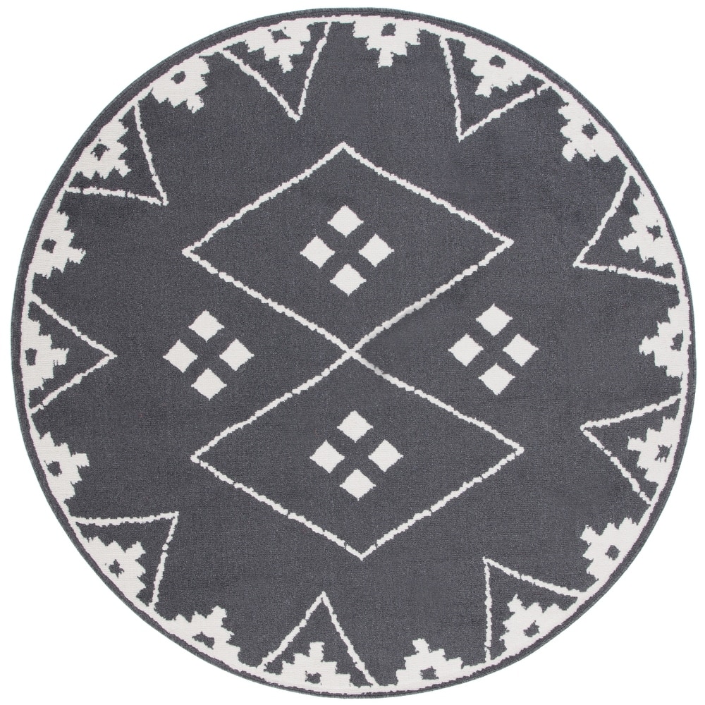 SAFAVIEH Pyramid Myrtice Moroccan Tribal Rug